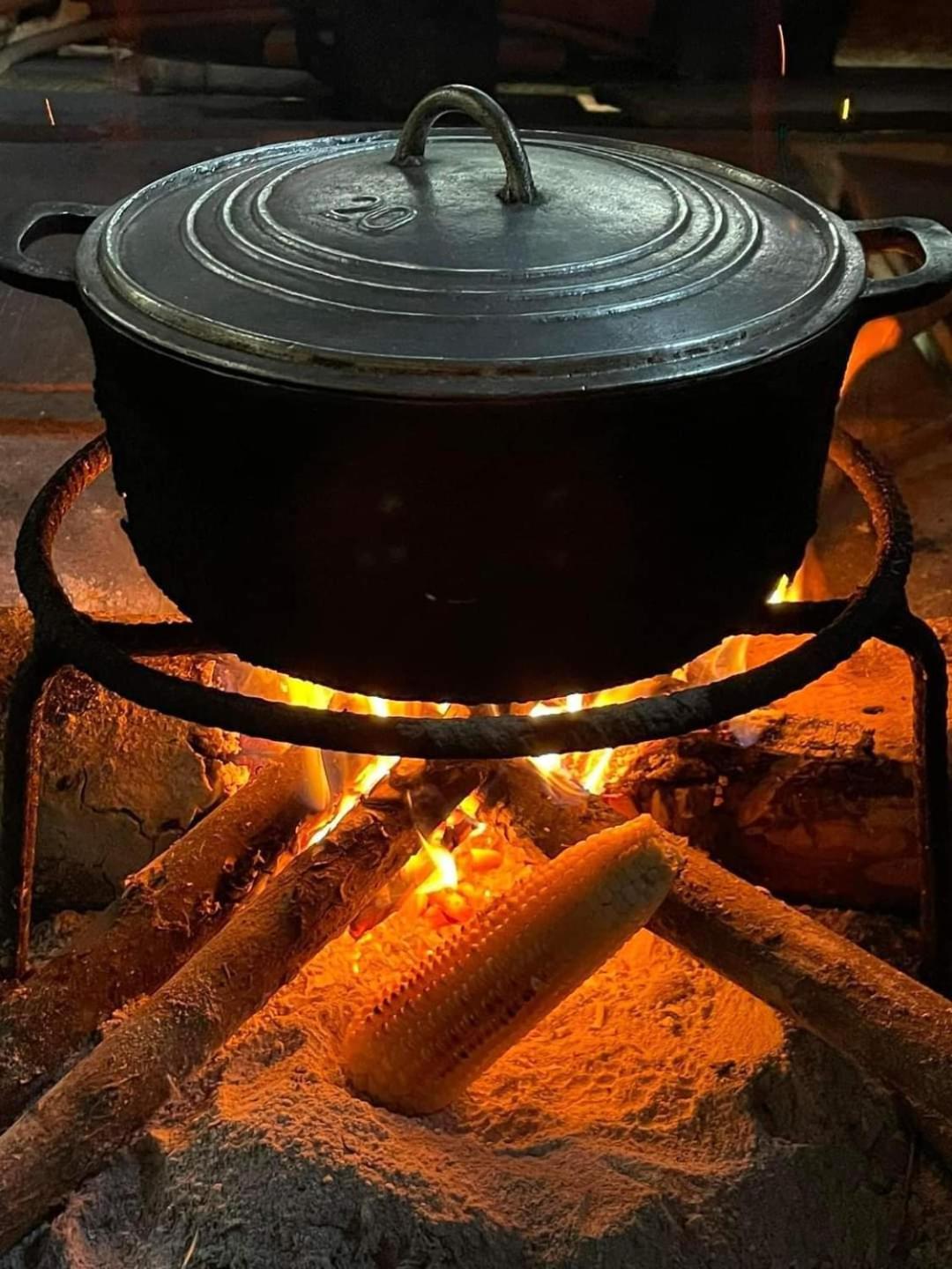 Hong Thu Homestay & Bungalow Quan Ba エクステリア 写真