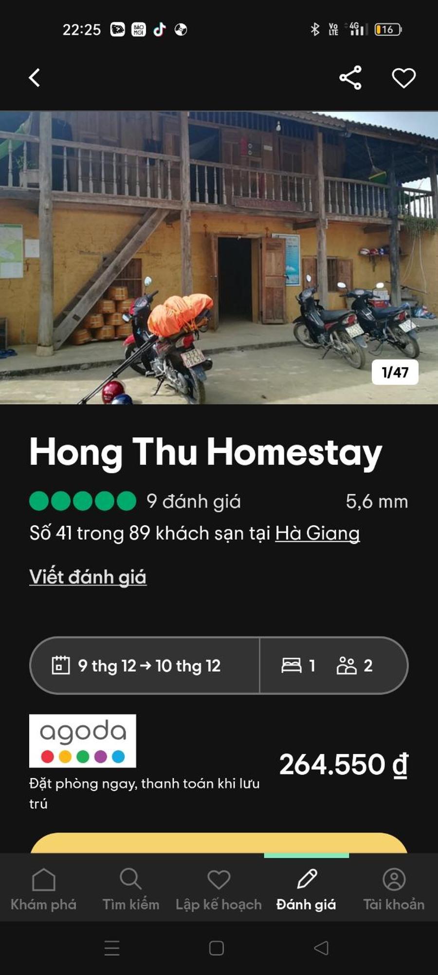 Hong Thu Homestay & Bungalow Quan Ba 部屋 写真