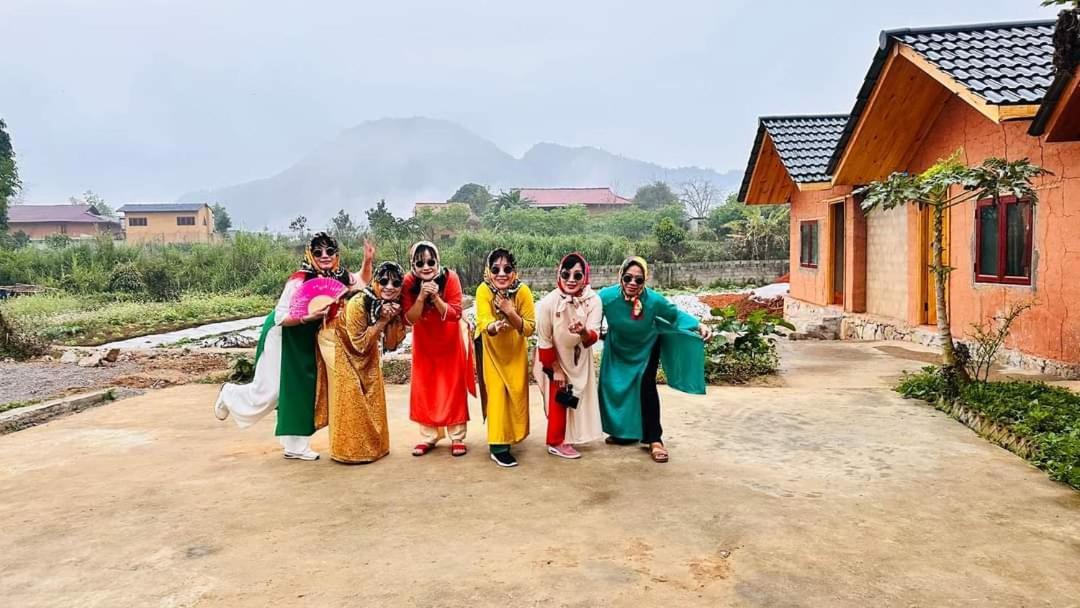 Hong Thu Homestay & Bungalow Quan Ba エクステリア 写真
