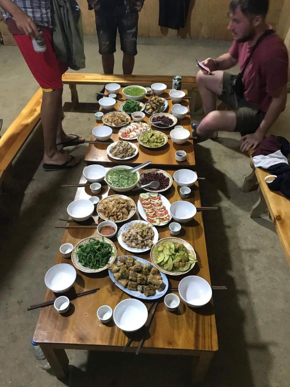 Hong Thu Homestay & Bungalow Quan Ba エクステリア 写真